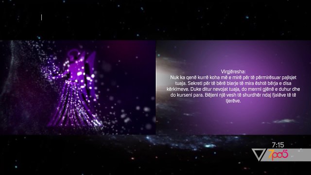 7pa5 - Horoskopi sot - 18 Shkurt 2020 - Show - Vizion Plus