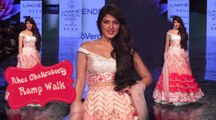 Rhea Chakraborty's awesome ramp walk at Lakme Fashion Week Summer Resort 2020