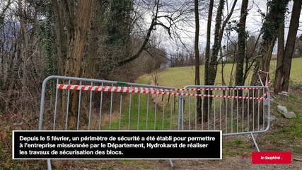 La menace d’un nouvel éboulement sur le hameau de Montabon à La Terrasse s’éloigne