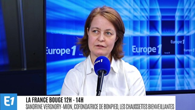 La France bouge : Sandrine Vergnory – Mion, cofondatrice de Bonpied, les chaussettes bienveillantes, une paire achetée une paire offerte à des sans-abris