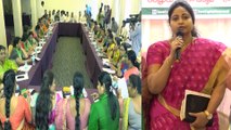 Mahila JAC Extends Support For Amaravathi Farmers