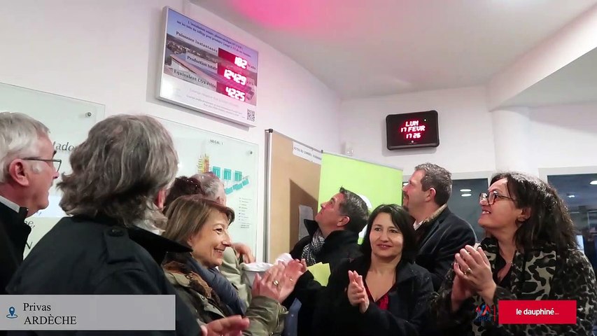Privas :  Une centrale photovoltaïque sur le toit du collège
