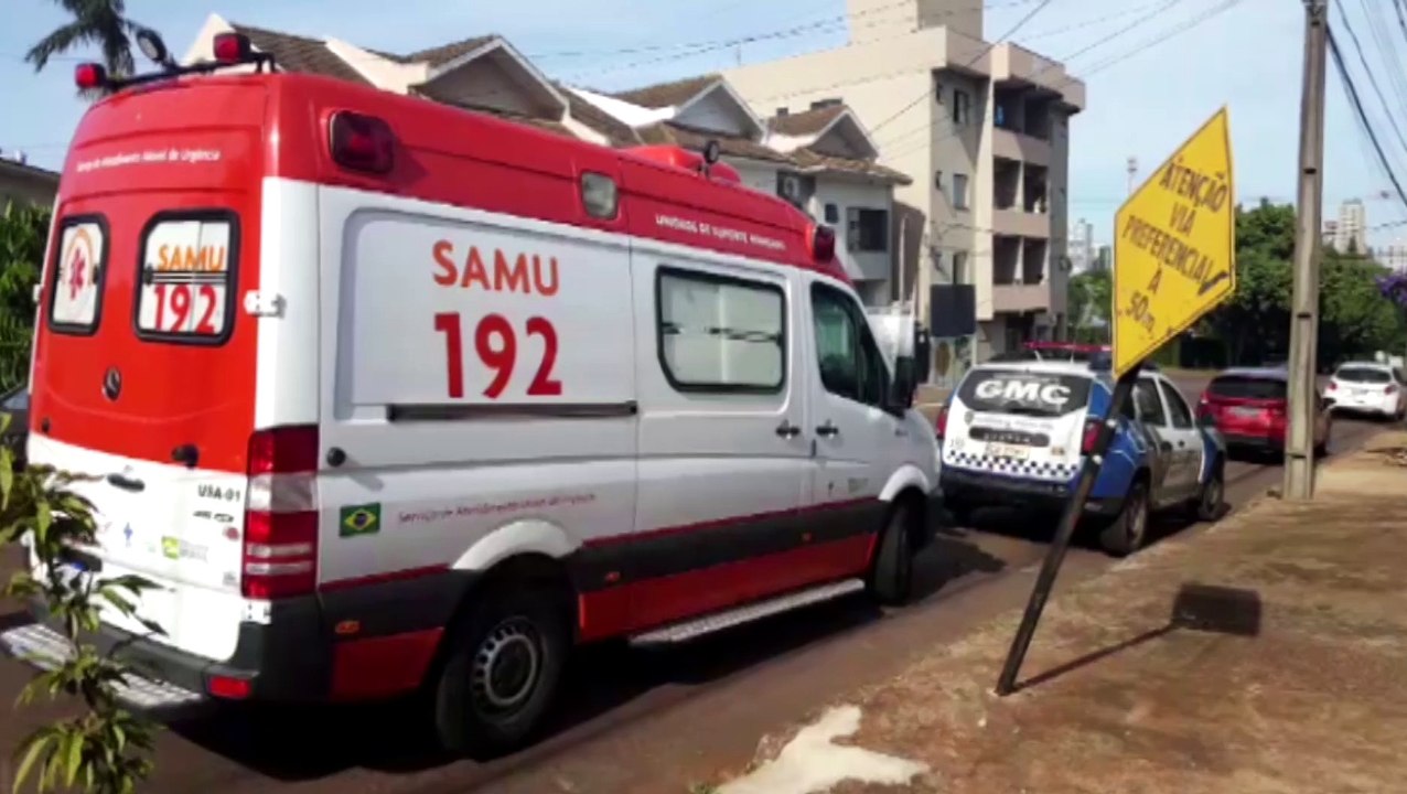 Homem em surto mobiliza equipes do Samu e Guarda Municipal ao Centro