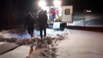 Ekipler karlı yolları aştı, 9 yaşındaki Bünyamin için seferber oldu