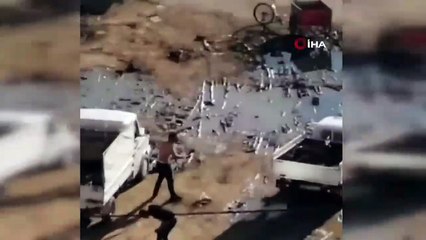 Husumetli iki aile arasında çatışma
