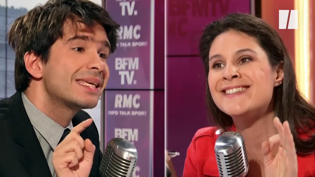 Juan Branco face à Apolline de Malherbe sur BFM, il la signale au CSA