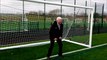 Sunderland Legend Jimmy Montgomery at Downhill  Football club