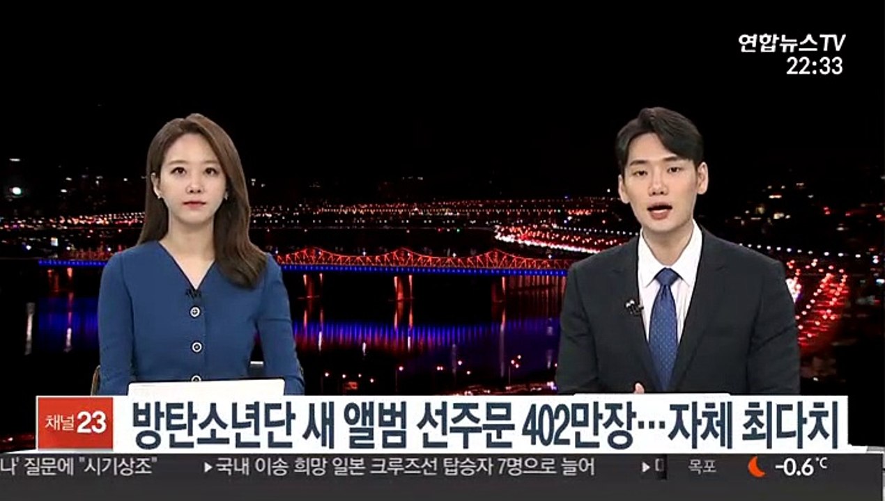 방탄소년단 새 앨범 선주문 402만장…자체 최다치