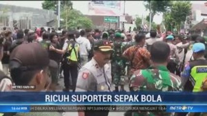 Ricuh, Suporter Persebaya Memaksa Masuk ke Stadion Pertandingan