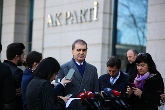 AK Parti Sözcüsü Ömer Çelik'ten darbe açıklaması