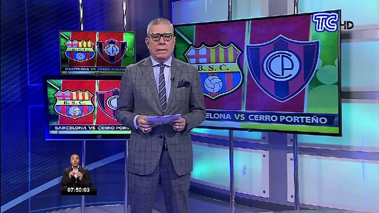 Barcelona se enfrenta a Cerro Porteño por la fase tres de la Copa Libertadores