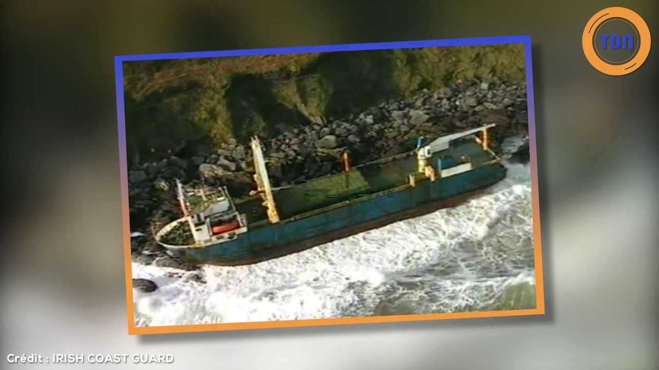 Un étrange vaisseau-fantôme est apparu sur les côtes irlandaises