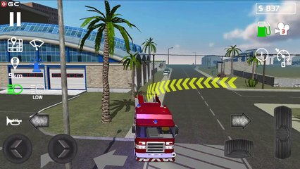 Fire Engine Simulator - Fire Truck Simulation Games - Android GamePlay