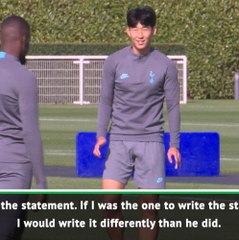 Mourinho won't 'count on Son' for rest of the season