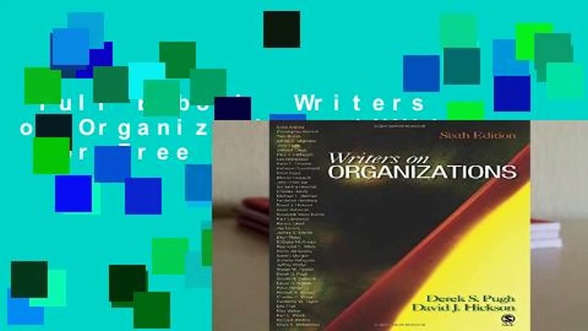 Full E-book  Writers on Organizations (NULL)  For Free