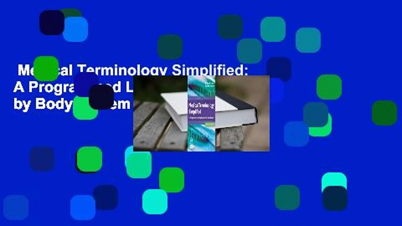 Medical Terminology Simplified: A Programmed Learning Approach by Body System  For Kindle