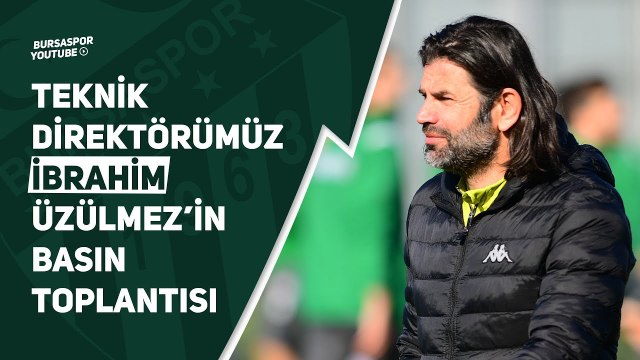 Teknik Direktörümüz İbrahim Üzülmez BB Erzurumspor Maçı Öncesi Basın Toplantısı Düzenliyor