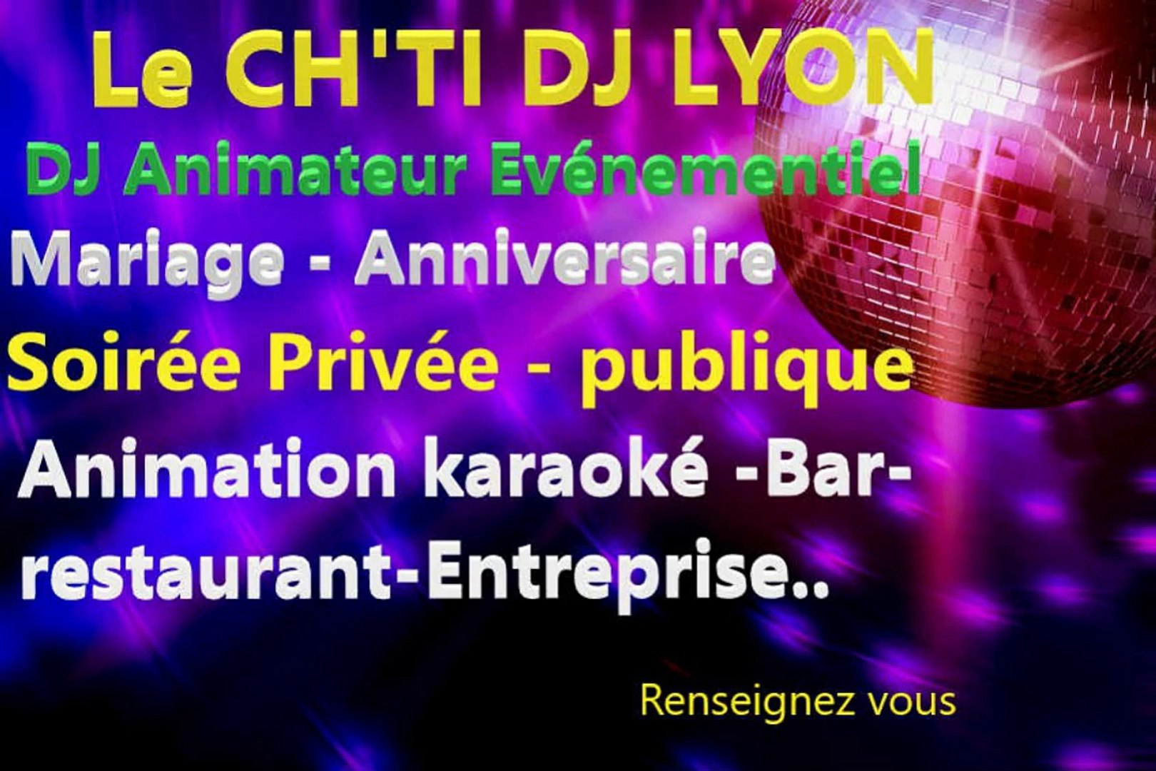 Dj Lyon Le Chti Dj Lyon Presentation Video Dailymotion