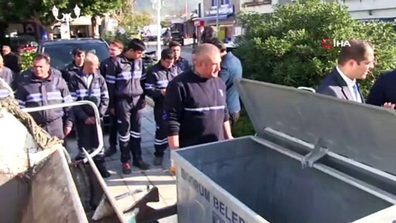 Bodrum'da akıllı konteynerlerle 'çöplerim alınmıyor' sorunu tarihe karışacak