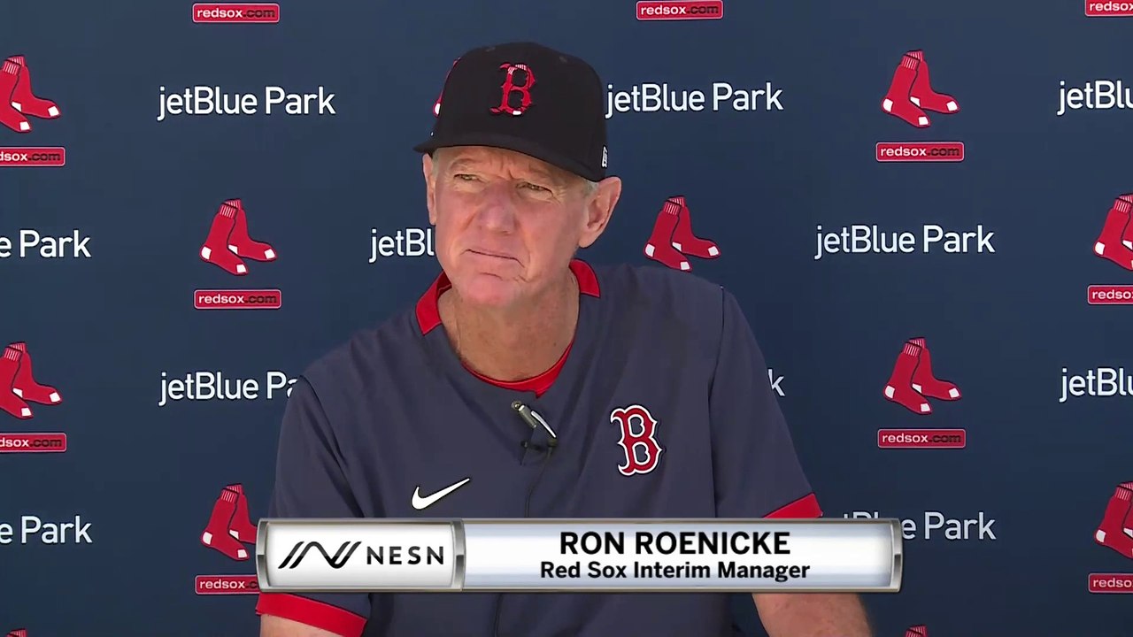 Ron Roenicke Red Sox Spring Training News Conference (2/18)