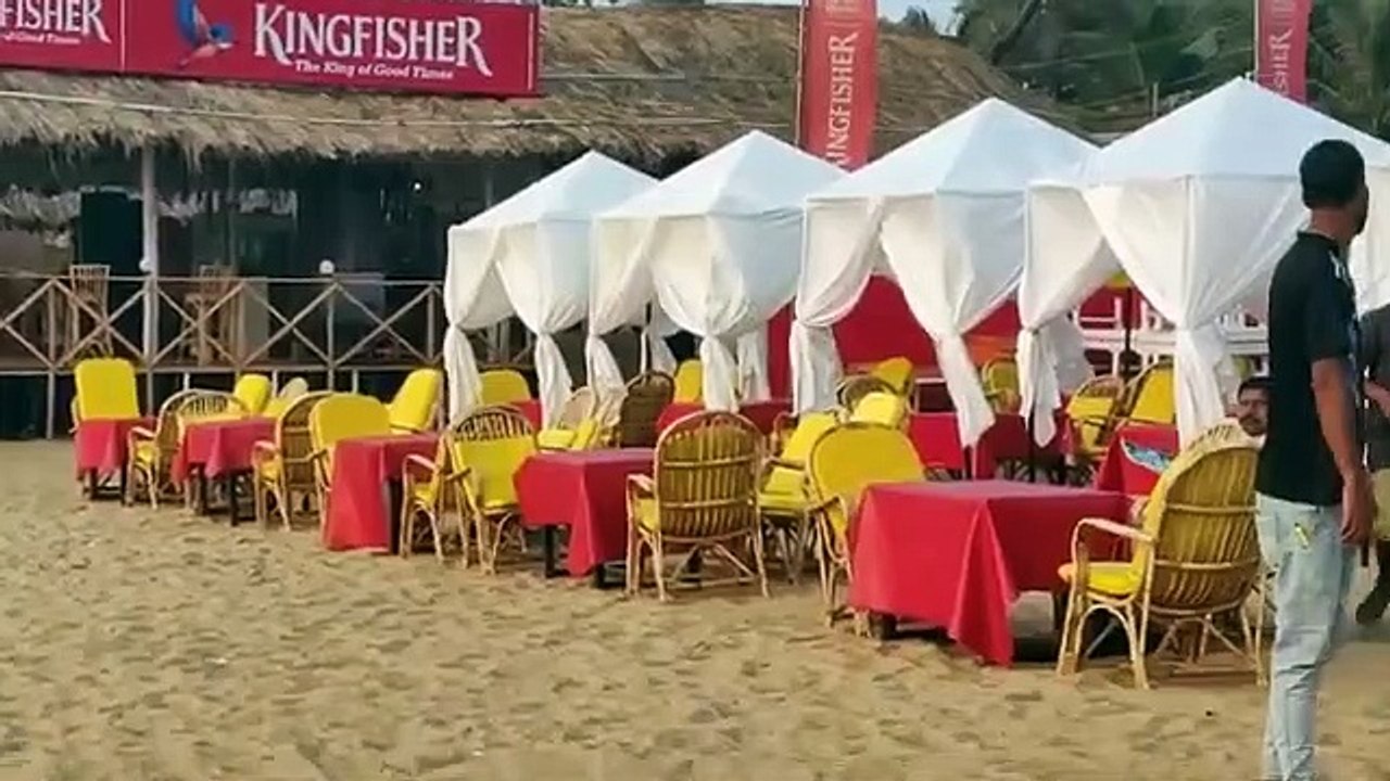 Calangute beach _ Goa Vlog Series day 1