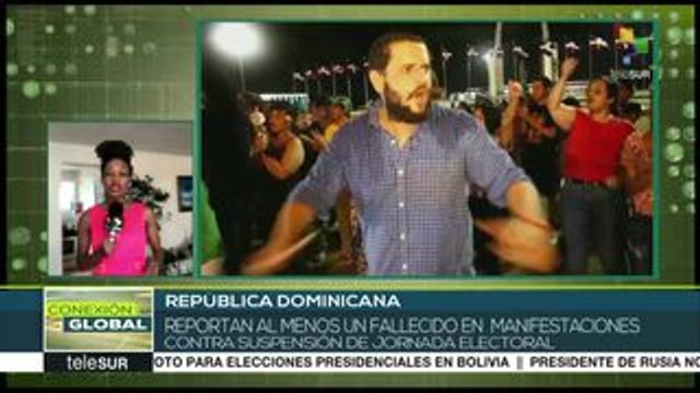 Suspensión de elecciones dominicanas provoca crisis política