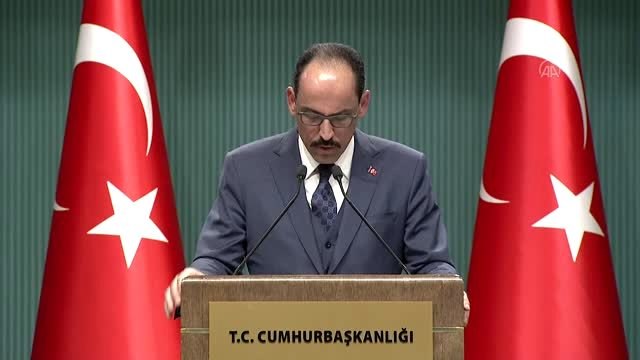 Kalın: Yapmamız gereken bu (FETÖ) terör örgütüne karşı hep birlikte mücadele etmek