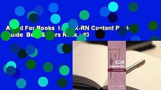 About For Books  NCLEX-RN Content Review Guide  Best Sellers Rank : #3