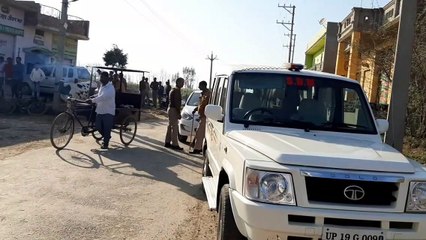 एसडीएम शामली के आदेश पर मिट्टी खनन को पुलिस ने कराया बंद