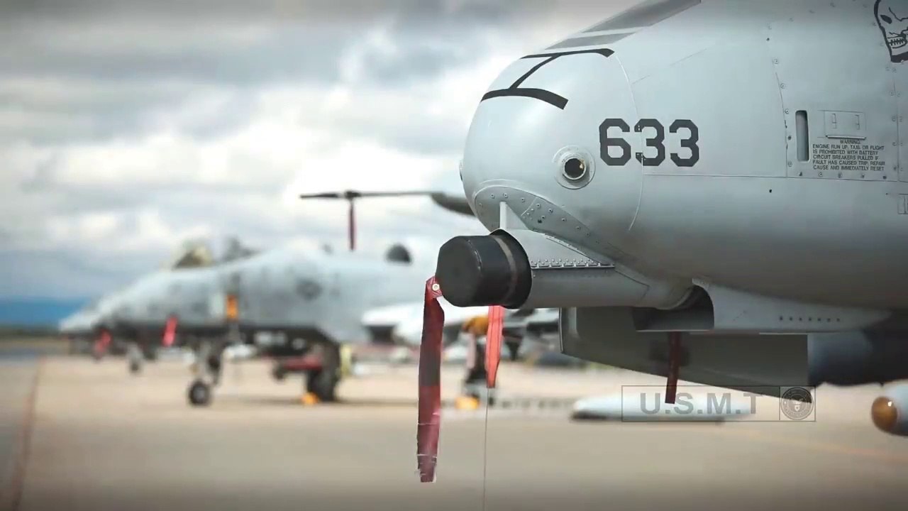 How the Warthog in Action Firing the Dreaded GAU 8 Gatling