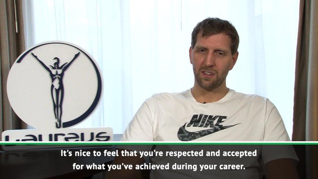 Nowitzki honoured to win Laureus Lifetime Achievement Award
