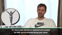 Nowitzki honoured to win Laureus Lifetime Achievement Award