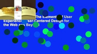 About For Books  The Elements of User Experience: User-Centered Design for the Web and Beyond