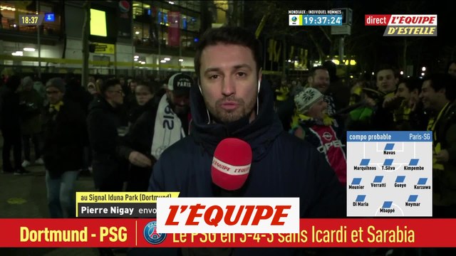 Le PSG en 3-4-3 sans Icardi ni Sarabia face au Borussia Dortmund - Foot - C1