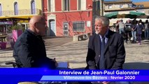 VILLENEUVE LES BEZIERS - Interview de Jean-Paul Galonnier, les yeux dans les yeux avec Paul-Éric Laurès