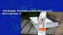 Full E-book  Principles of Risk Management and Insurance  Review