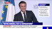La plaisanterie d'Emmanuel Macron face à un jeune homme qui l'a interpellé pour demander sa naturalisation