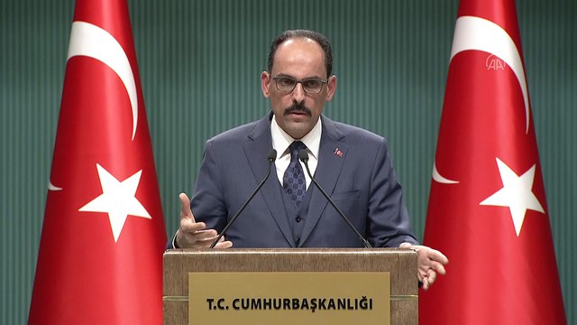 Kalın: 'Yapmamız gereken bu (FETÖ) terör örgütüne karşı hep birlikte mücadele etmek' - ANKARA