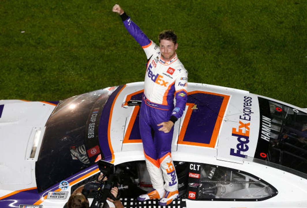 Denny Hamlin's Third Daytona 500 Win Overshadowed By Ryan Newman Crash