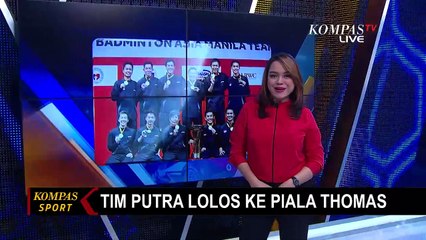 Tim Badminton Putra Indonesia Melenggang ke Piala Thomas 2020