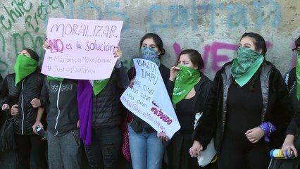 Mujeres protestan en México por el asesinato de una niña de 7 años