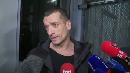 Piotr Pavlenski: "Je veux remercier tous les gens qui me soutiennent"
