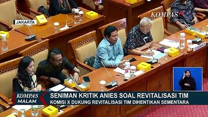 Rano Karno: Jangan Anggap TIM Hanya Sekedar Lahan!