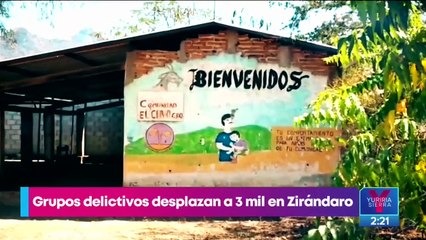 Familias se desplazan por enfrentamientos entre grupos criminales