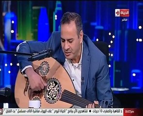 جابر القرموطى يحكى قصة عودته لعزف العود ويبكى على الهواء