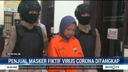 Penjual Masker Fiktif Virus Corona Ditangkap di Trenggalek