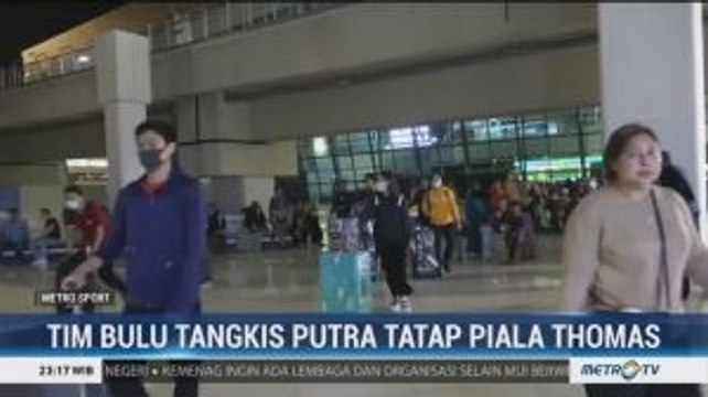 Tim Bulu Tangkis Putra Tatap Piala Thomas