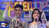Kristel at CJ, nagsample ng kanilang trending duet
