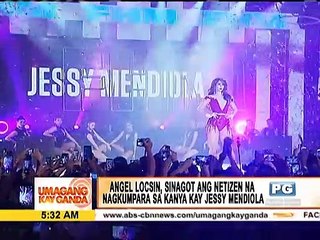 Angel Locsin, sinagot ang netizen na nagkumpara sa kanya kay Jessy Mendiola