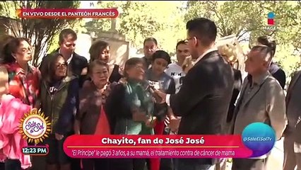 Serenata a José José desde el panteón francés